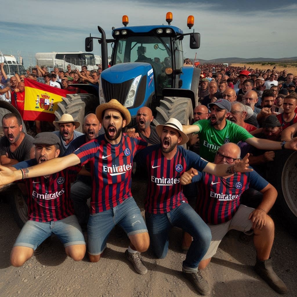 agriculteurs en colère psg mbappe www.jouirdefoot.fr